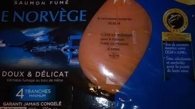 Saumon fumé Le Norvège