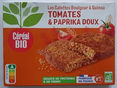 Les Galettes Boulgour & Quinoa Tomate & Paprika