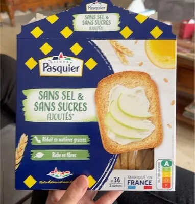 Biscottes sans sel et sans sucre ajoutés