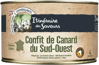 Confit de canard du sud-ouest cuisses