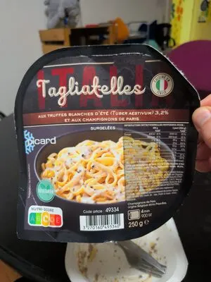 Tagliatelles Truffes Blanches d’Été et Champignons de Paris