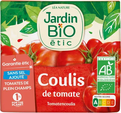 Coulis de tomate bio