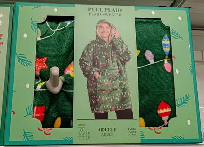 Plaid Pull Noel 80x70cm