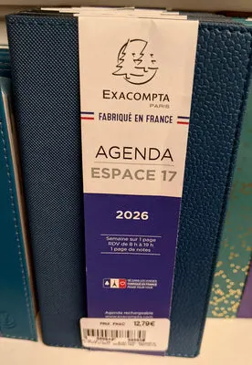 Agenda Espace 17