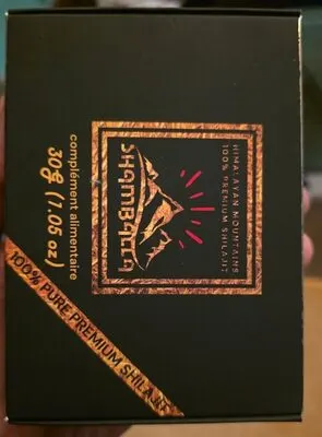 Résine pure de shilajit