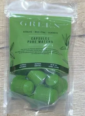 Capsules matcha cérémonie