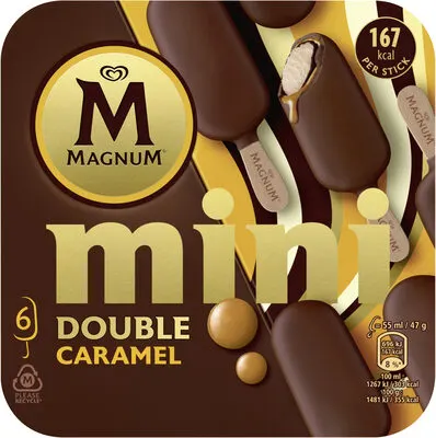 Glace Bâtonnet Mini Deluxe Caramel 6x55ml